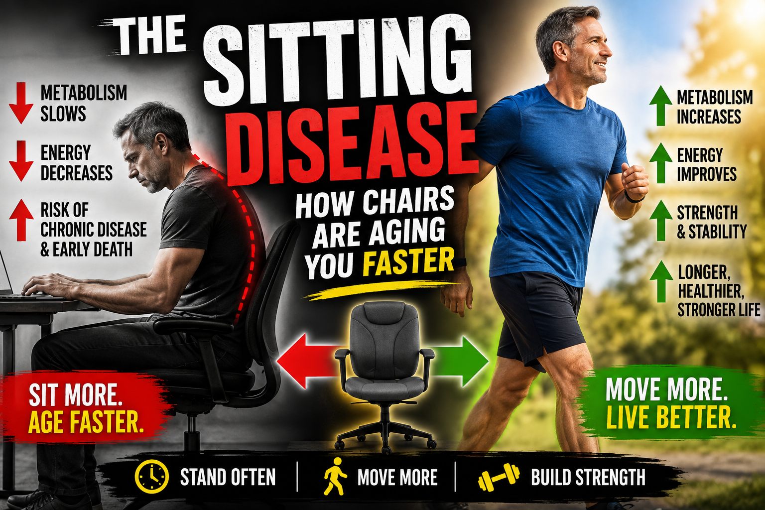 Sitting: The New Disorder &mdash; How Chairs Are Aging You Faster
