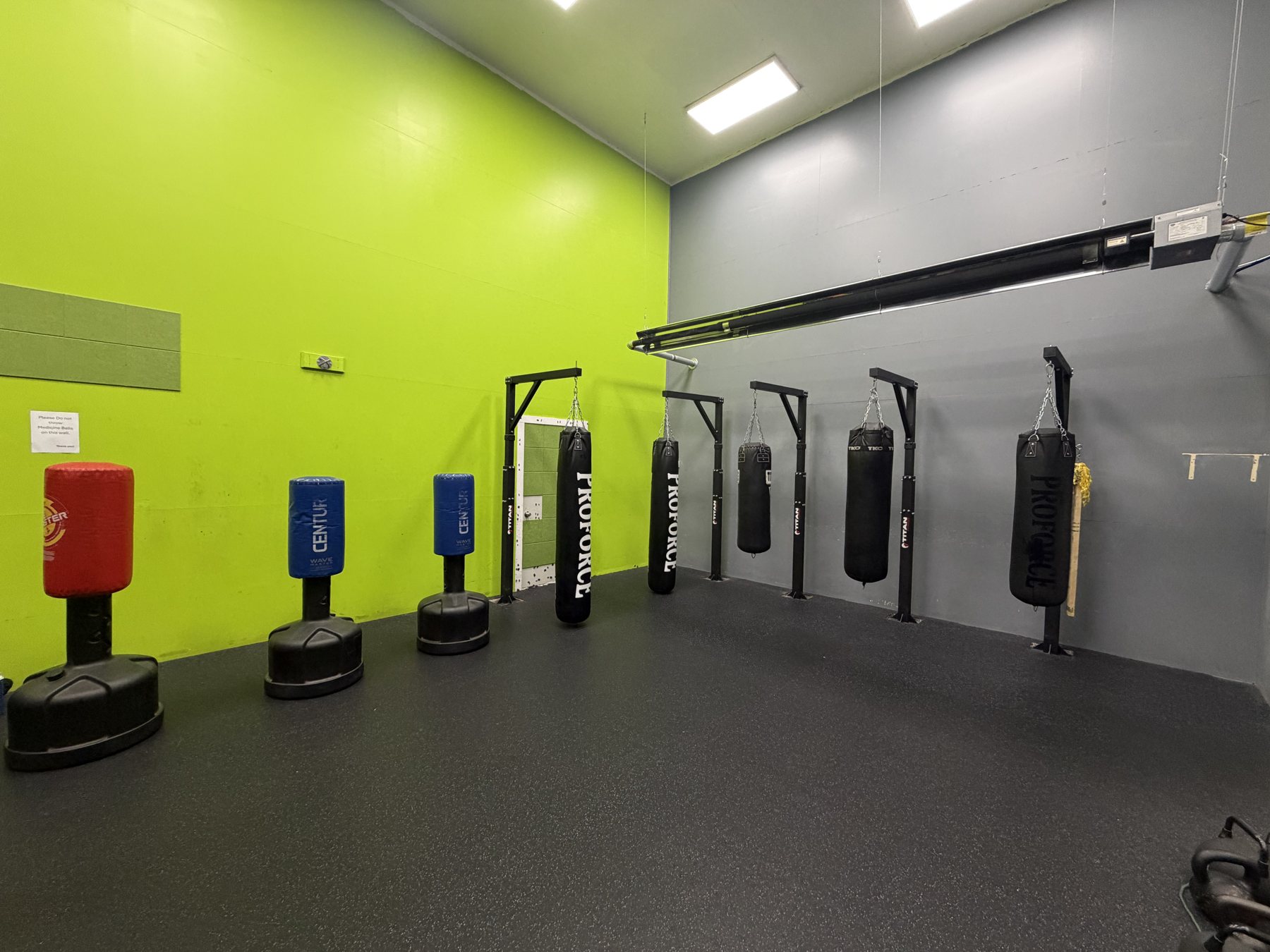 Boxing room