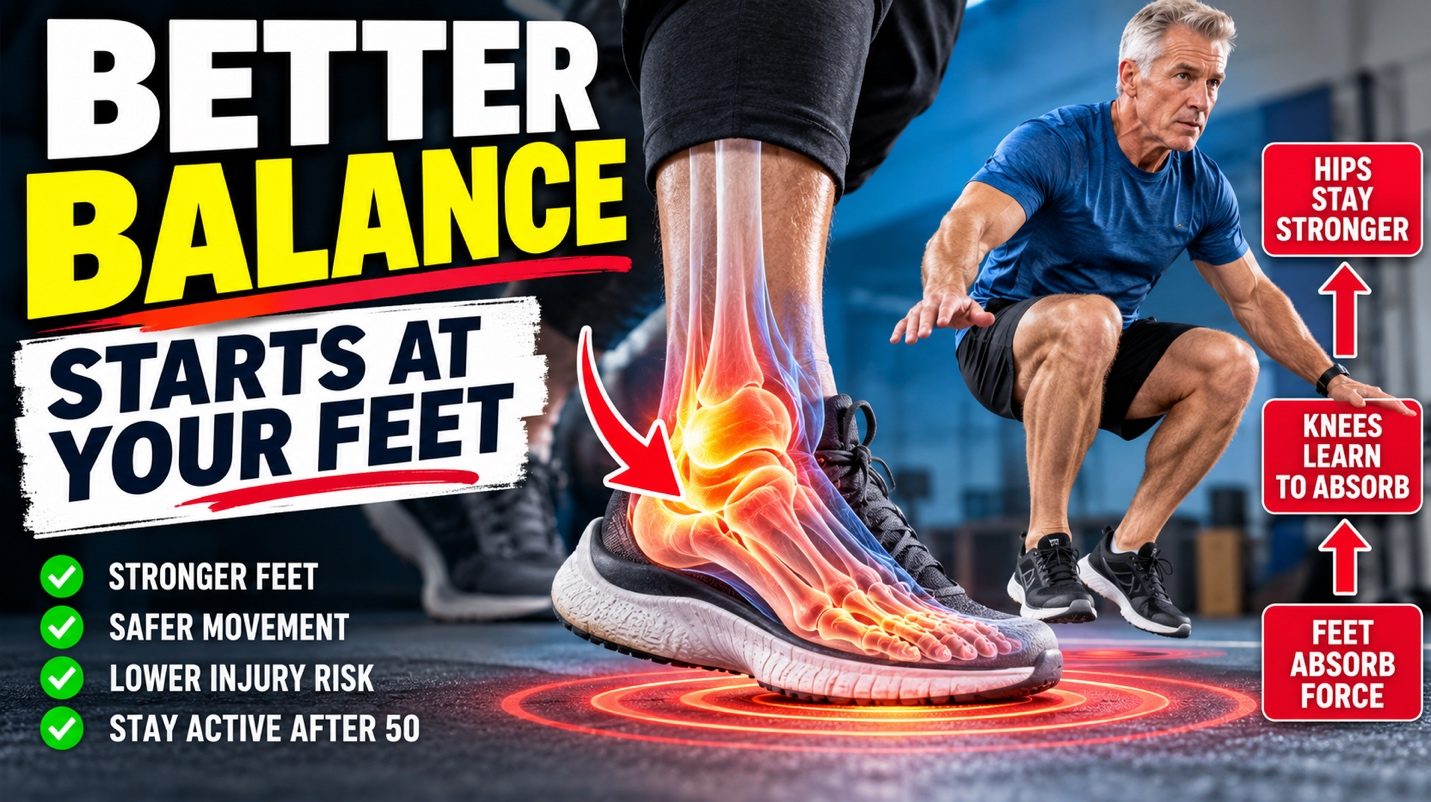 Better Balance Starts at Your Feet